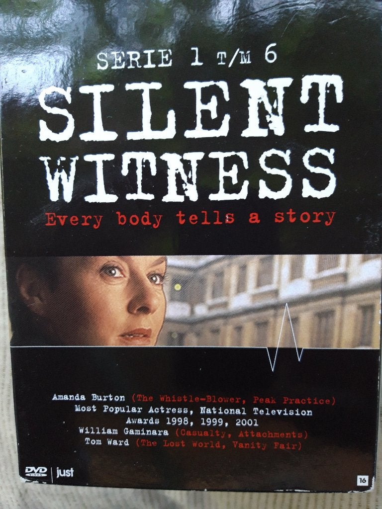 Silent Witness, Serie 1 t/m 6 in èèn box, Cd's en Dvd's, Engels, Vanaf 16 jaar, Misdaad, Nederlands