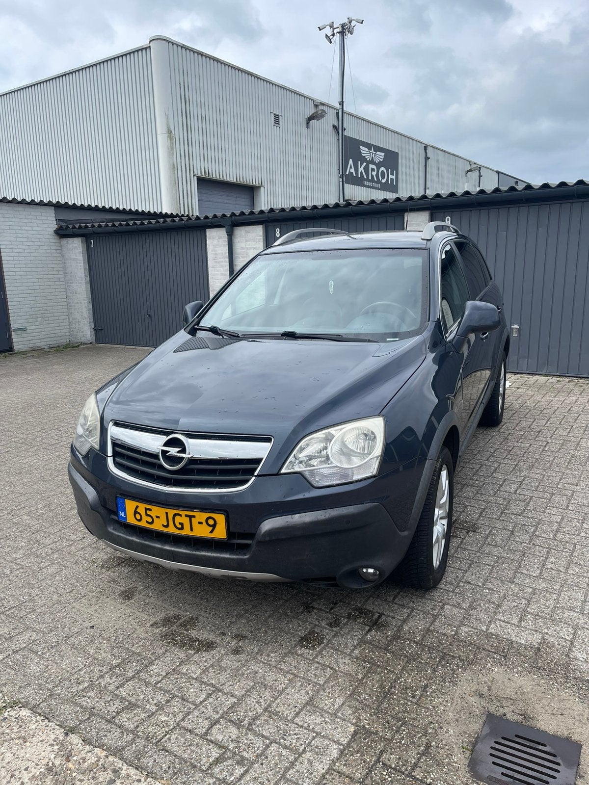 Opel Antara 2.4 16V 2009 airco navi pdc cruise apk nieuw, Auto's, Opel, 4 cilinders, Blauw, Bedrijf, Handgeschakeld