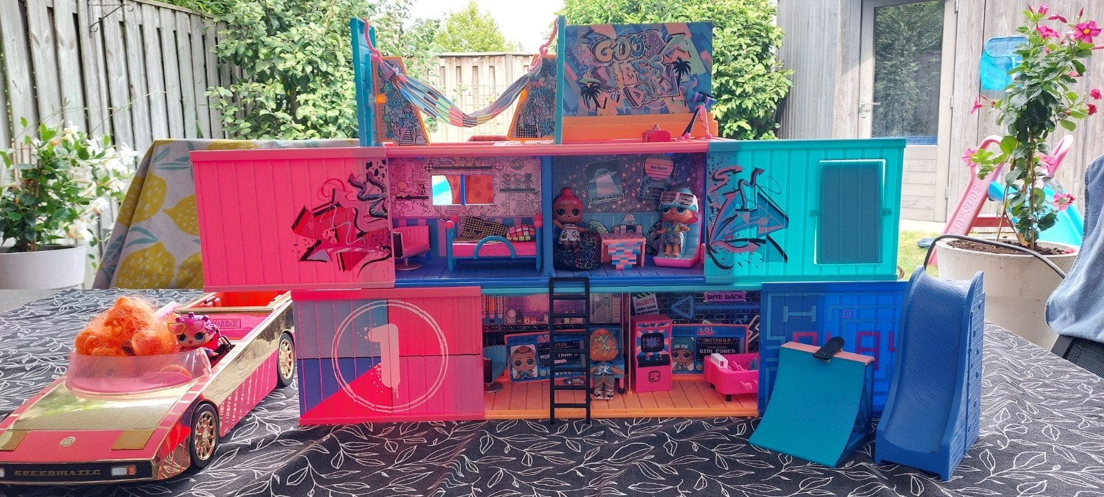 L.O.L. Surprise! Speelhuis en auto met poppen, Ophalen, Gebruikt, Overige typen