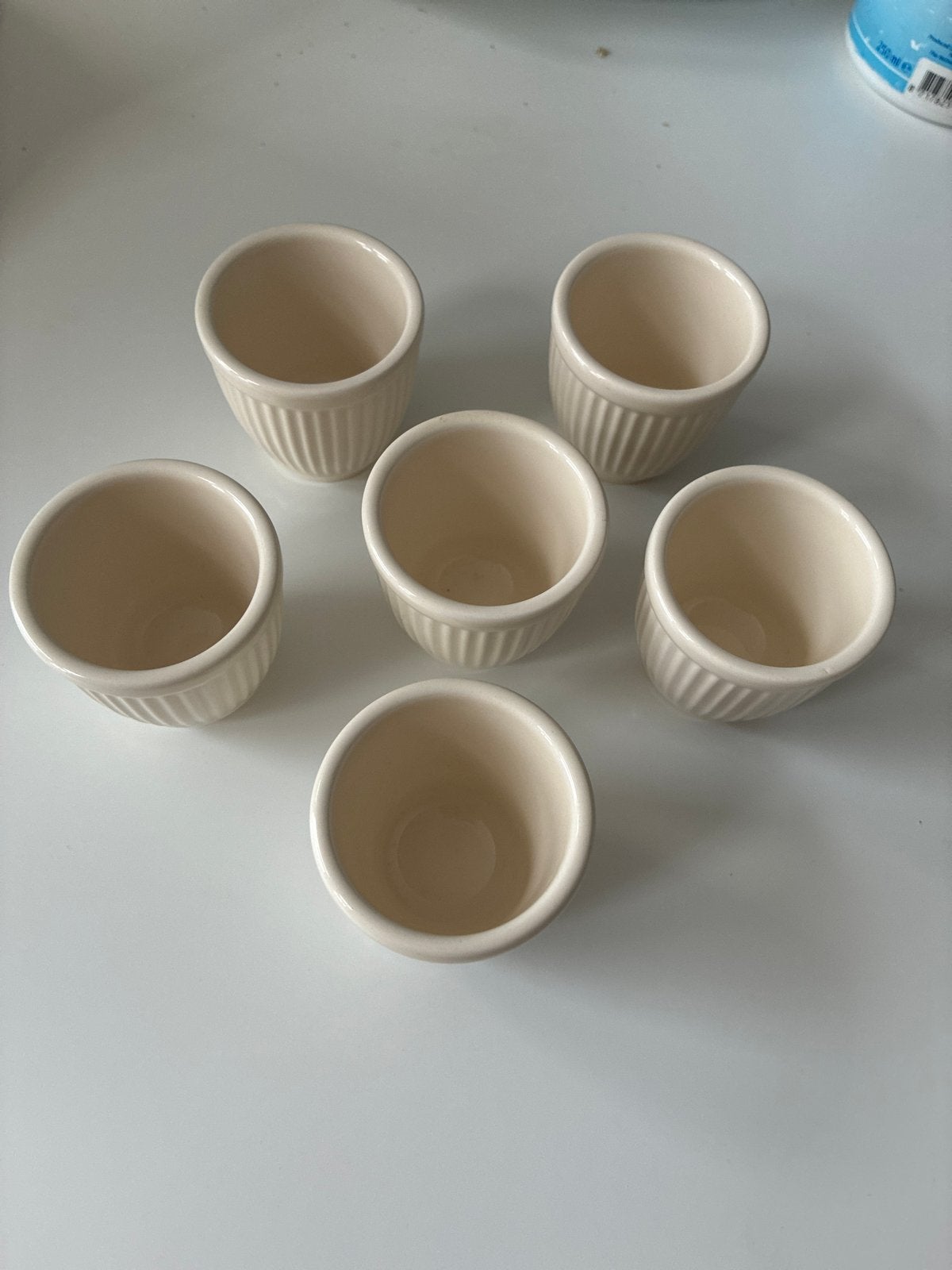 Set van 6 Wedgwood Windsor eierdoppen, Overige typen, Ophalen of Verzenden, Zo goed als nieuw, Wedgwood