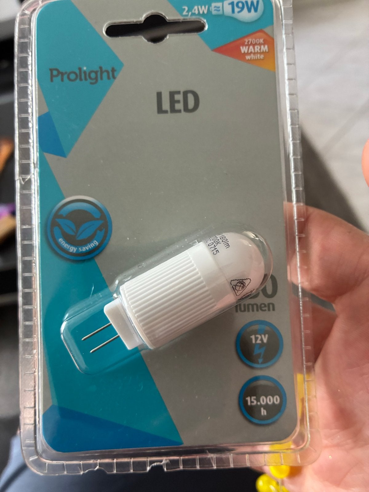 ProLight LED G4 Lamp - 2.4W (vervangt 19W), Warm Wit, Wit, Overige merken, Kunststof, Verzenden