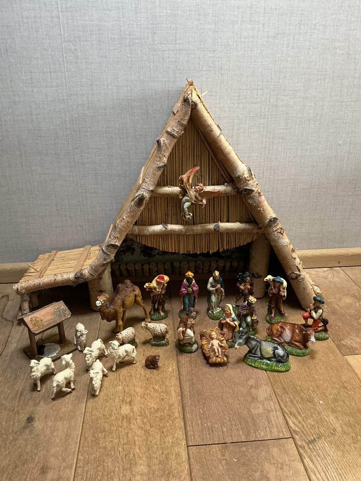 Complete kerststal, Ophalen, Zo goed als nieuw