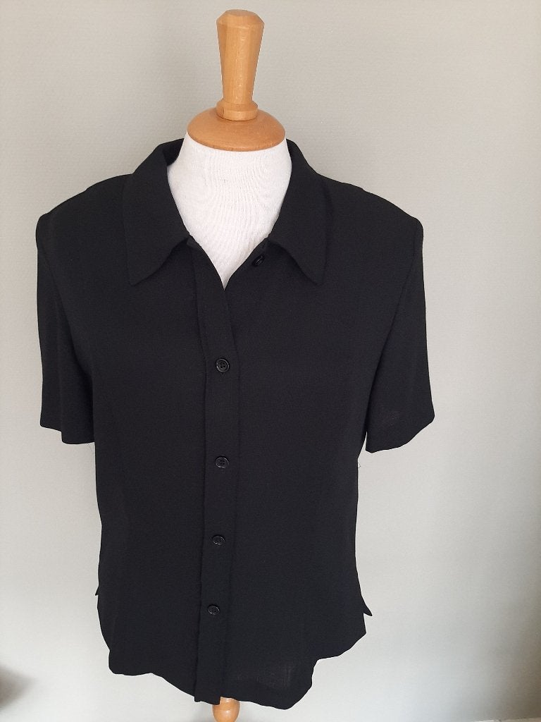 Nieuwe zwarte blouse maat 44 van Betty Barclay., Zwart, Maat 42/44 (L), Betty Barclay, Nieuw