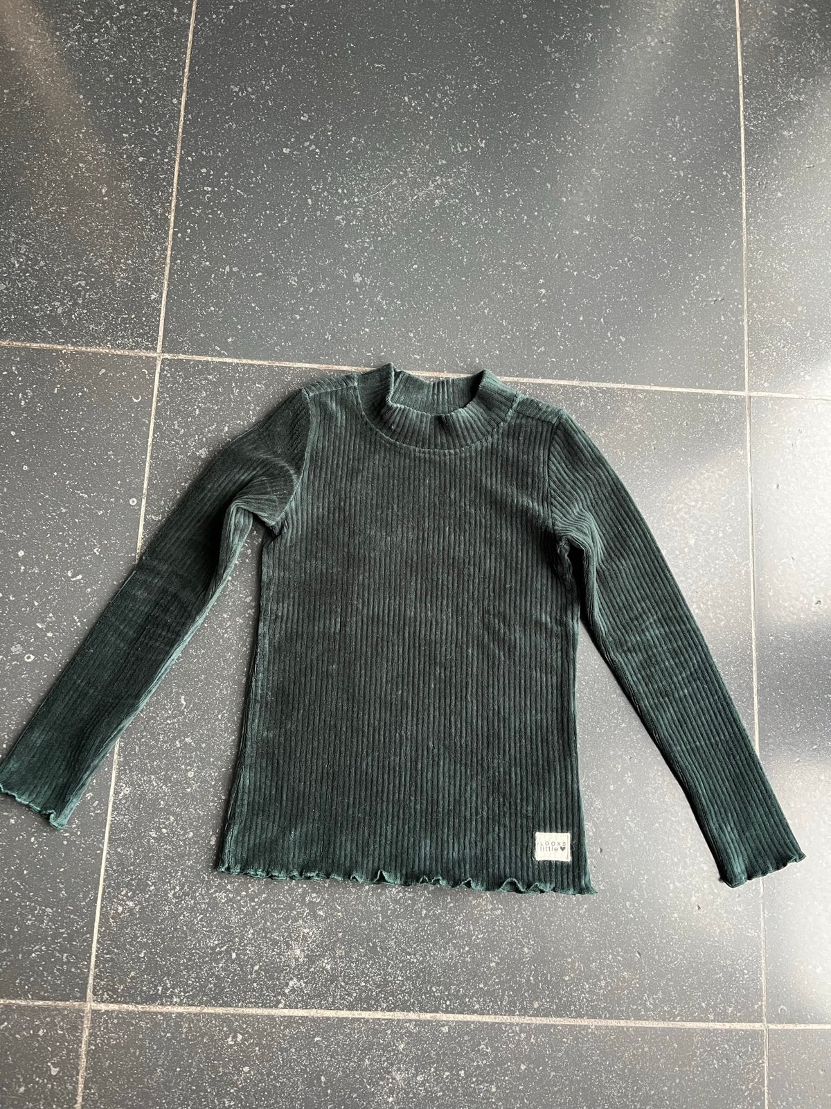 Meisjes slim fit shirtje/shirt/longsleeve Looxs mt 122/128, Kinderen en Baby's, Ophalen of Verzenden, Gebruikt, Meisje, Shirt of Longsleeve