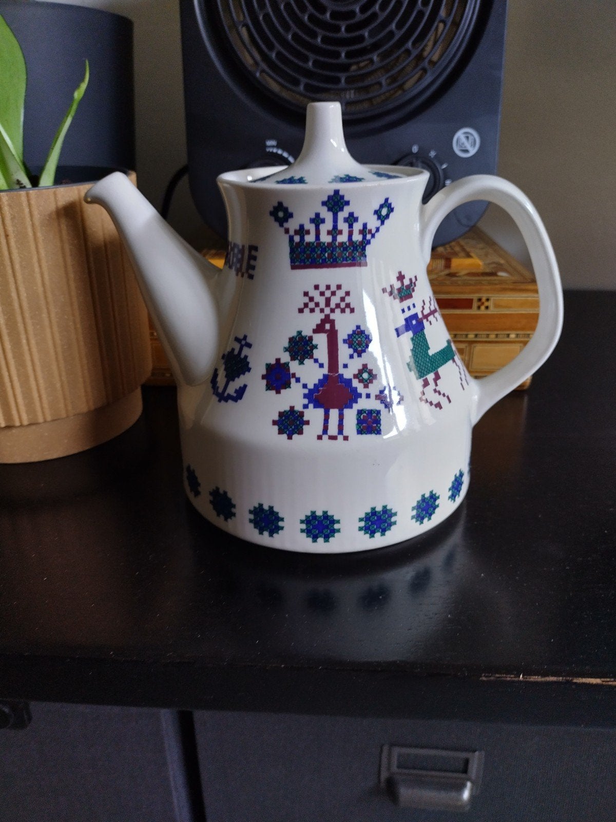 Figgjo Menu Vintage theepot of koffiepot, Antiek en Kunst, Ophalen of Verzenden