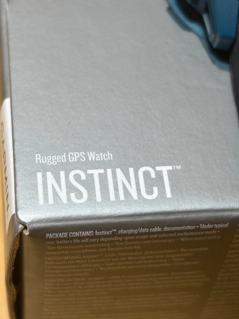 Garmin Instinct (GPSinruil-nr 194), Stappen, Info@garmin.nl, Blauw, Garmin