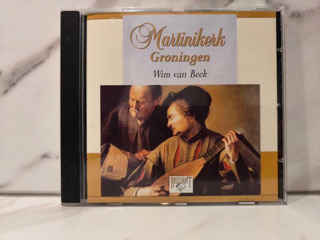 orgelcd Wim van Beek Martinikerk Groningen, Ophalen of Verzenden, Barok, Gebruikt, Overige typen
