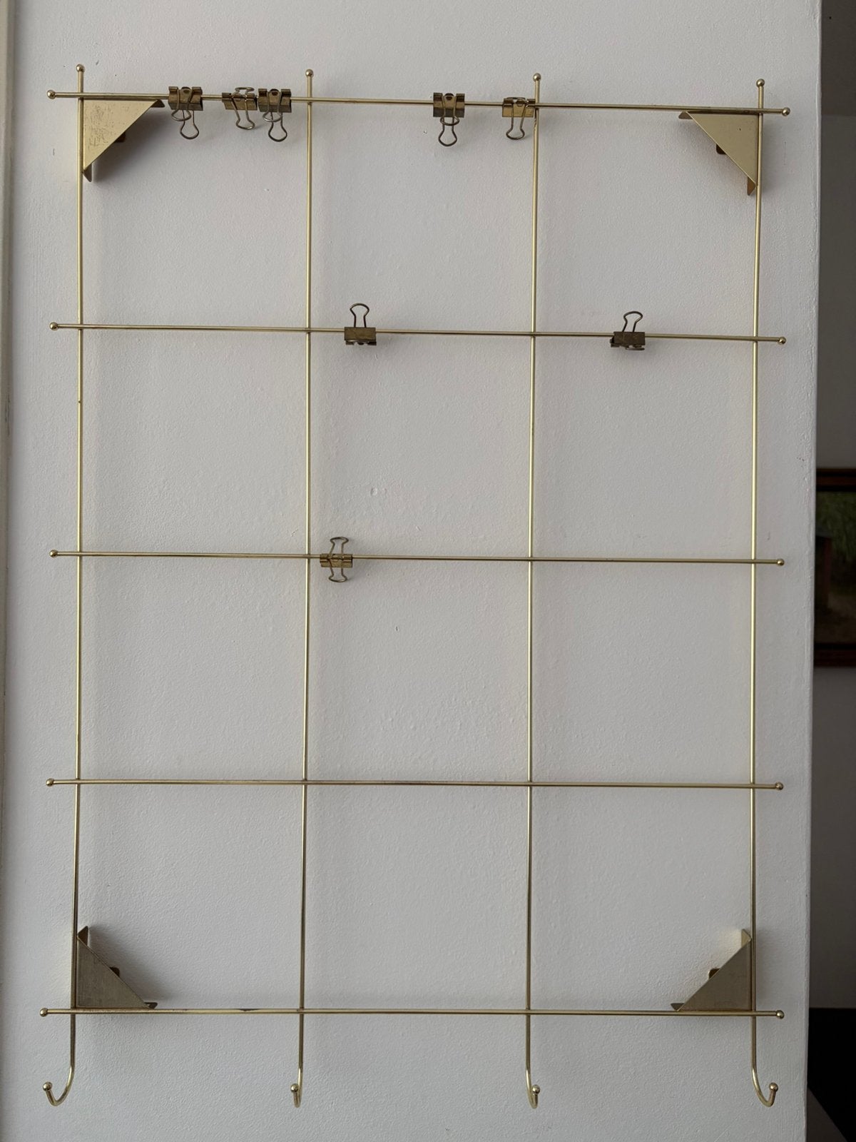 Wandrekje goud, met clips, Ophalen, 25 tot 50 cm, Minder dan 150 cm, Minder dan 100 cm