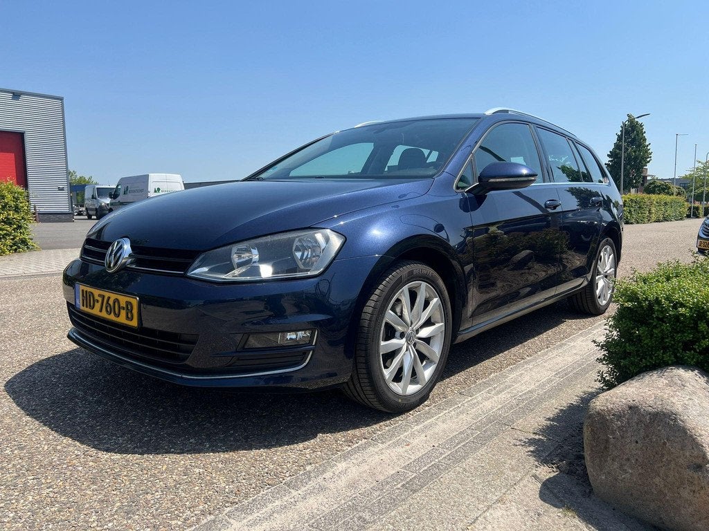 Volkswagen Golf Variant 1.6 TDI Business Edition | Cruise Co, Gebruikt, 4 cilinders, 700 kg, Blauw