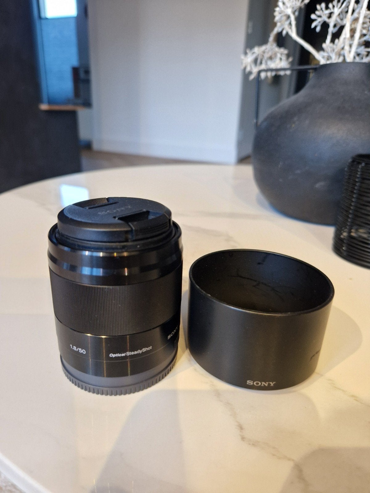 Sony SEL50F18 E-mount 50mm f/1.8 OSS lens, Ophalen, Zo goed als nieuw, Standaardlens