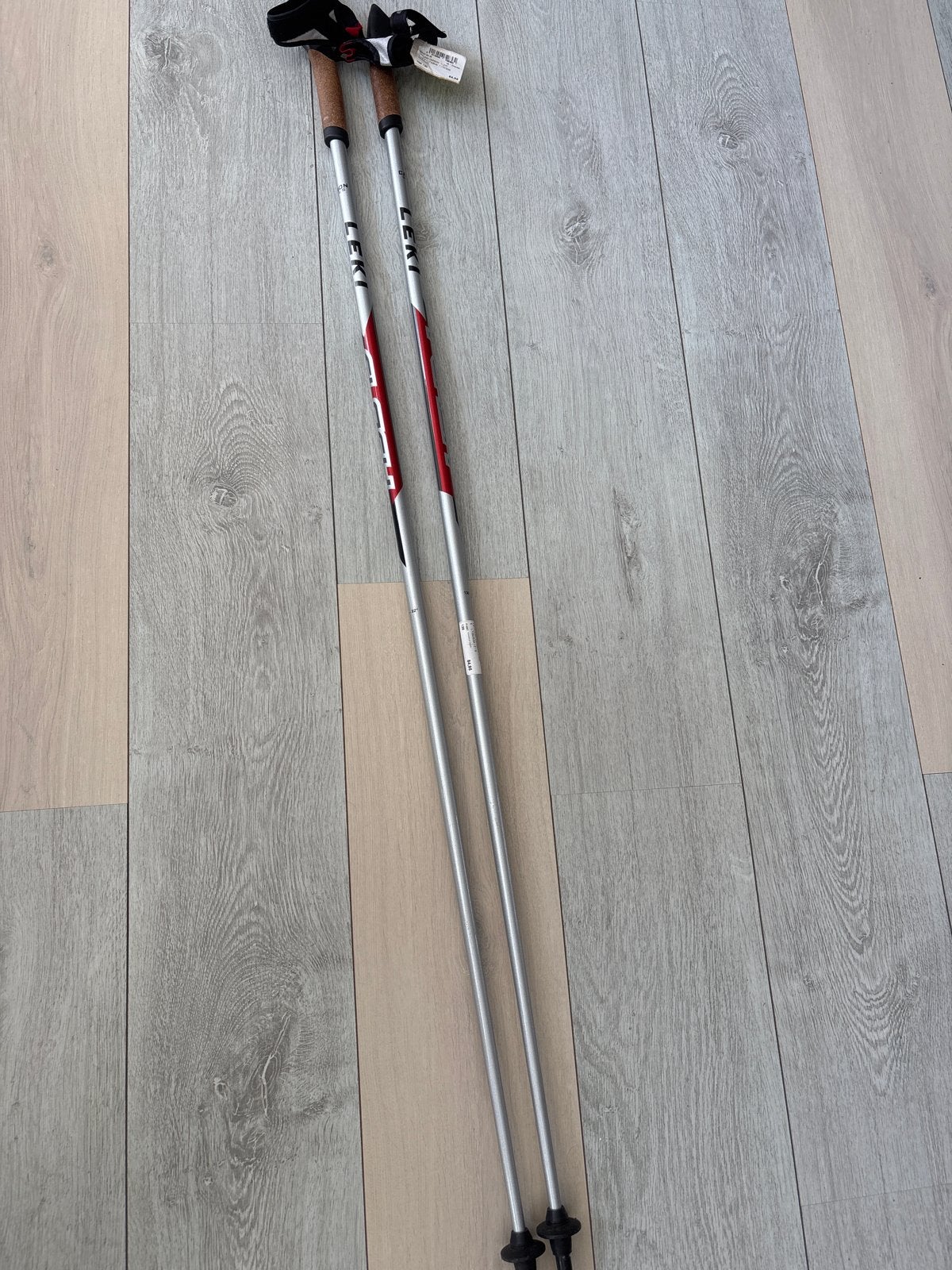 Leki Flash Carbon Wandelstokken - Maat 130, Ophalen, Nieuw, Wandelstok