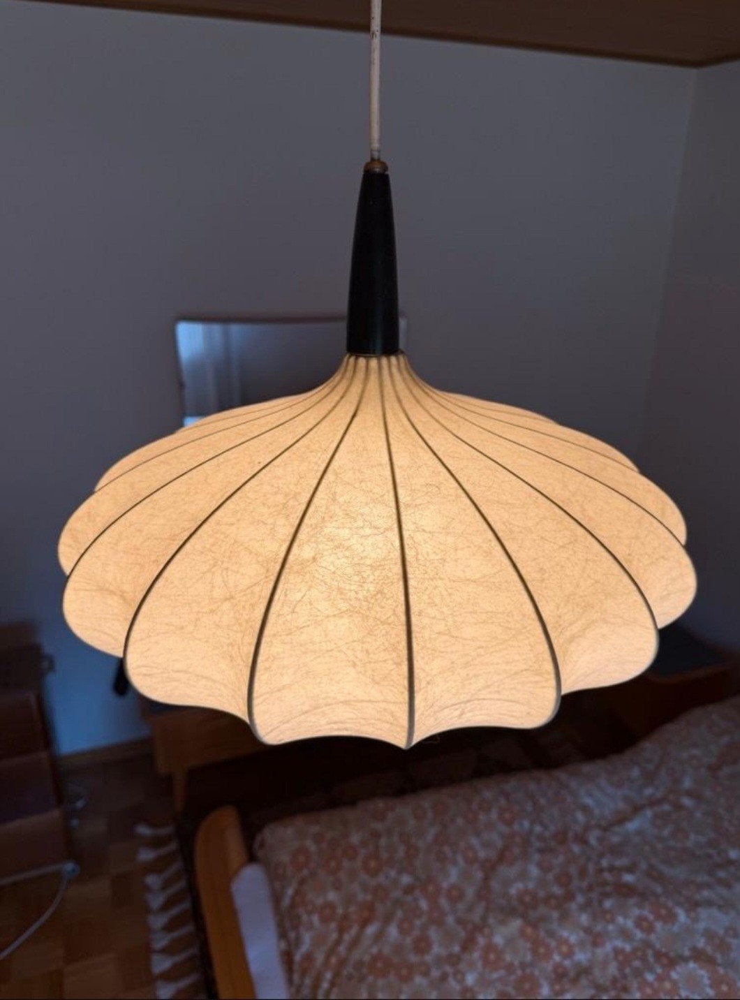 cocoon lamp vintage ligt jaren 60, Huis en Inrichting, Ophalen of Verzenden