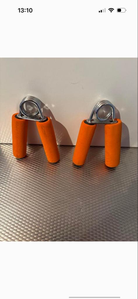 Handknijpers - Set van 2 voor gripkracht training, Ophalen of Verzenden, Zo goed als nieuw