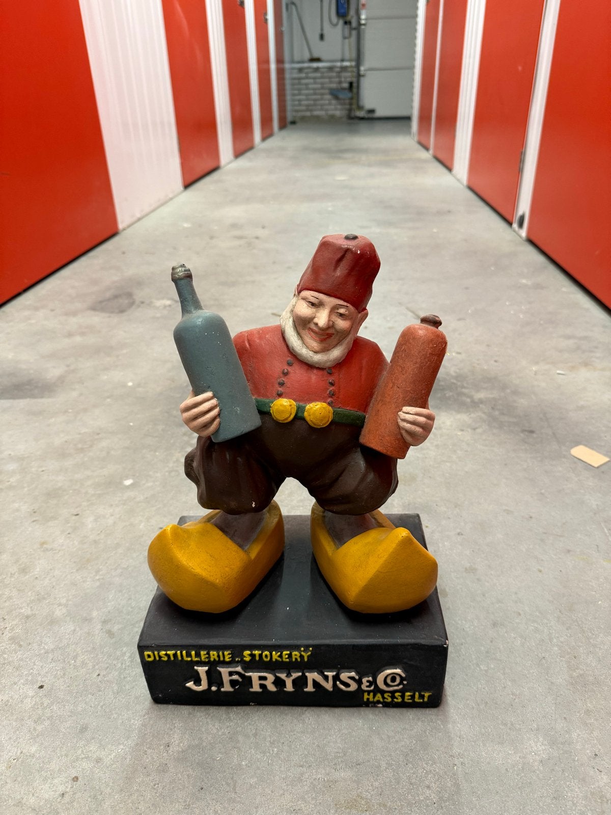 Zeldzaam reclamebeeld J. Fryns & Co Hasselt jenever, Ophalen of Verzenden, Gebruikt, Overige typen