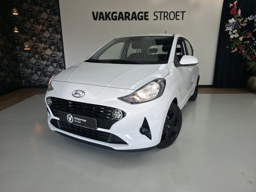 Hyundai i10 1.0 Comf | Apple/Android | cruise | LMV | ac | 1, Auto's, Stof, Gebruikt, 899 kg, 4 stoelen
