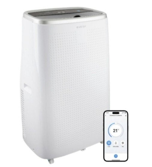 mobiele airco, Ophalen, Koelen en Ontvochtigen, 3 snelheden of meer, Zo goed als nieuw
