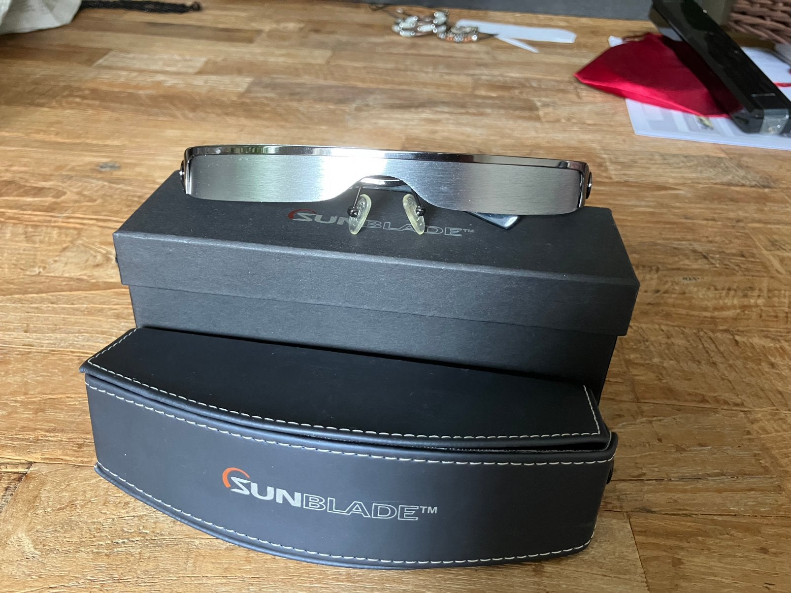 Sunblade Zonnebril met Certificaat - Zo goed als nieuw, Overige merken, Zonnebril, Ophalen of Verzenden, Zo goed als nieuw