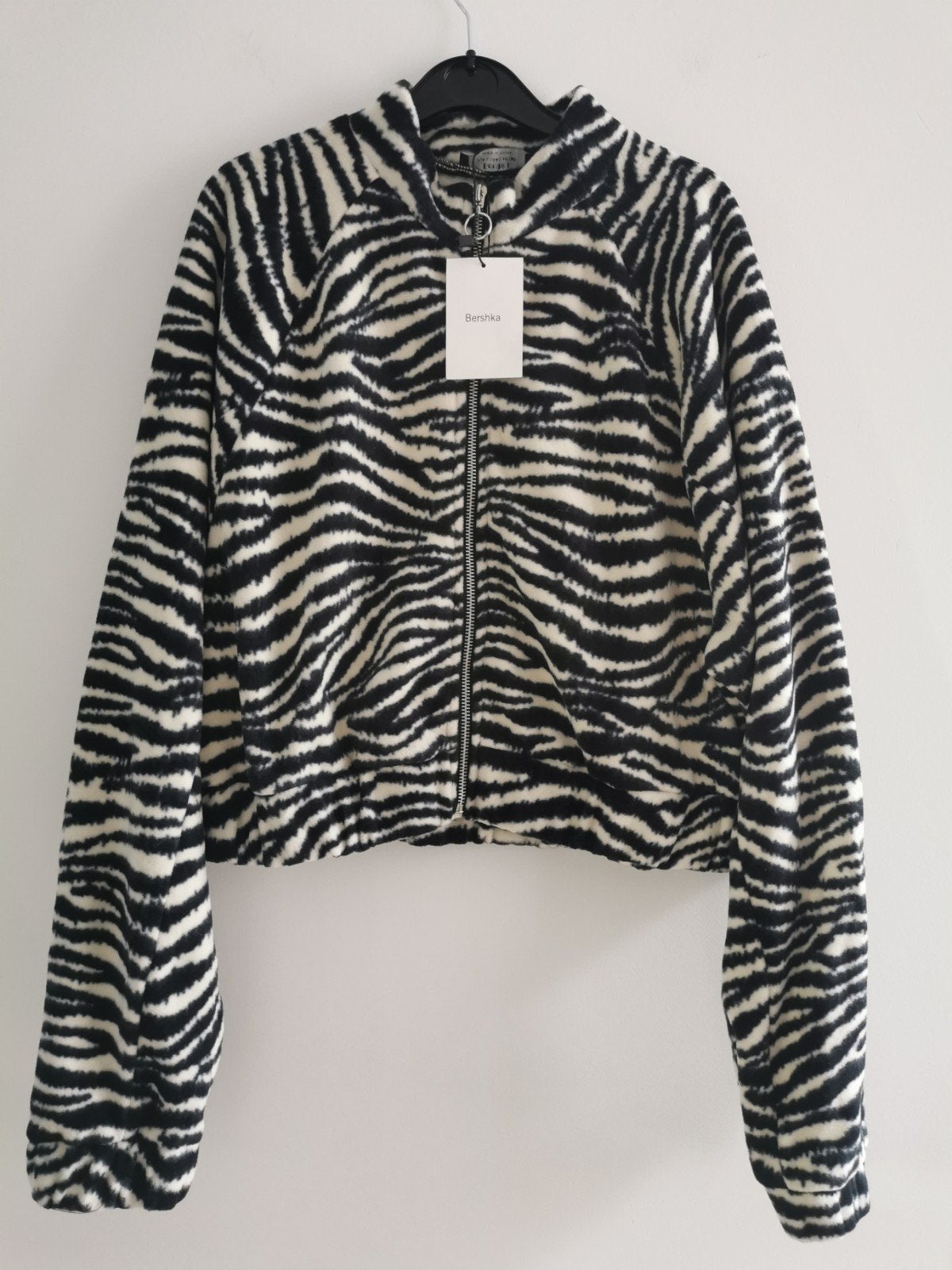Bershka fleece vest mt. M, Maat 38/40 (M), Nieuw, Bershka, Meerkleurig