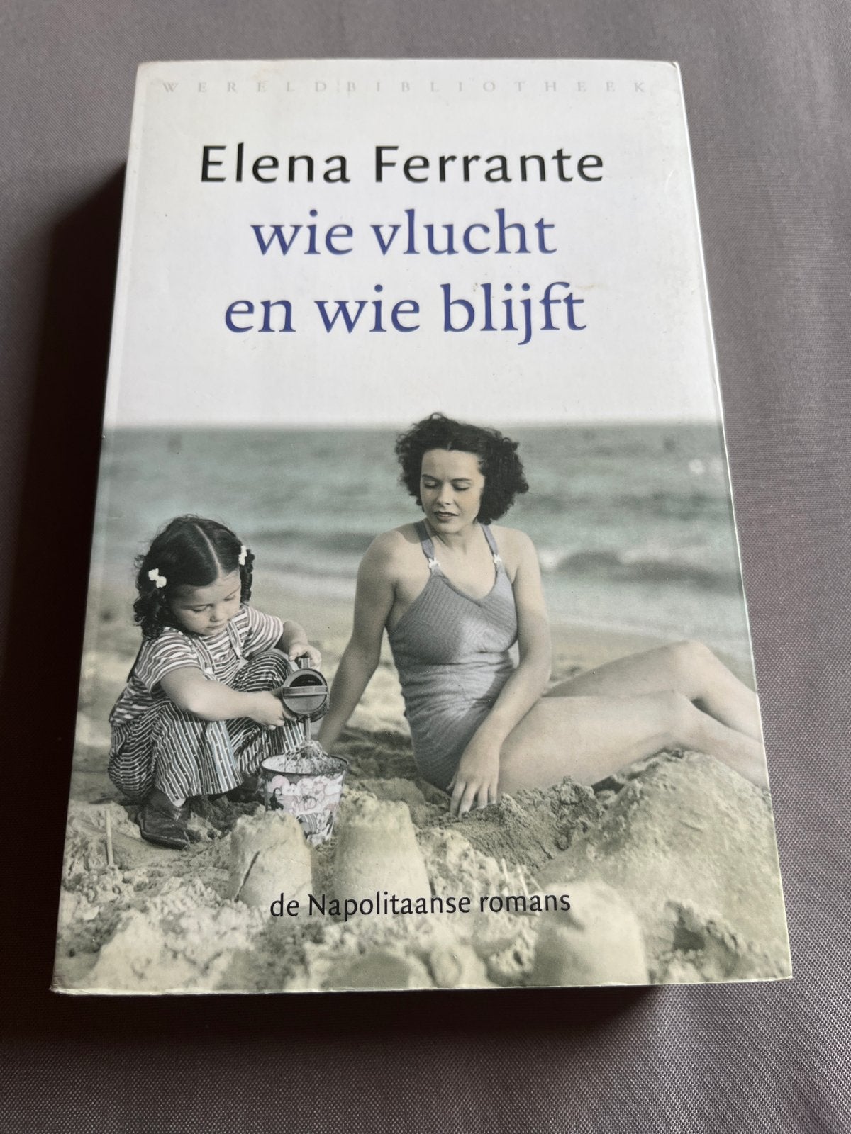 Elena Ferrante - Wie vlucht en wie blijft (Wereldbibliotheek, Boeken, Romans, Ophalen of Verzenden, Gelezen, Nederland