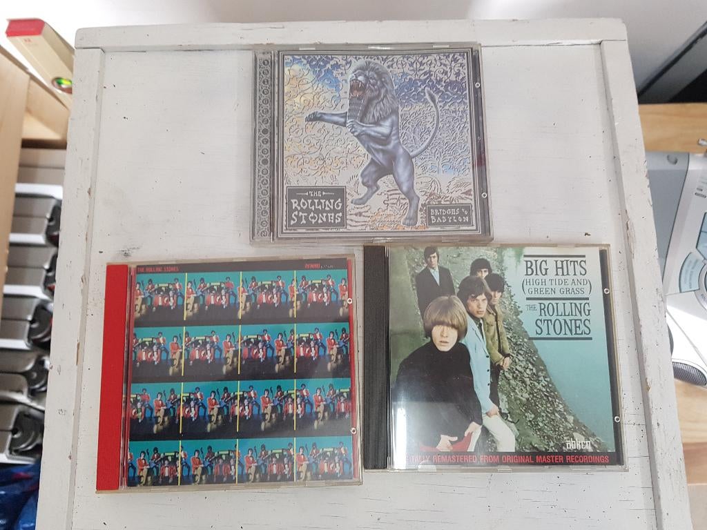 nieuwstaat 3x cd rolling stones, Ophalen of Verzenden, Zo goed als nieuw