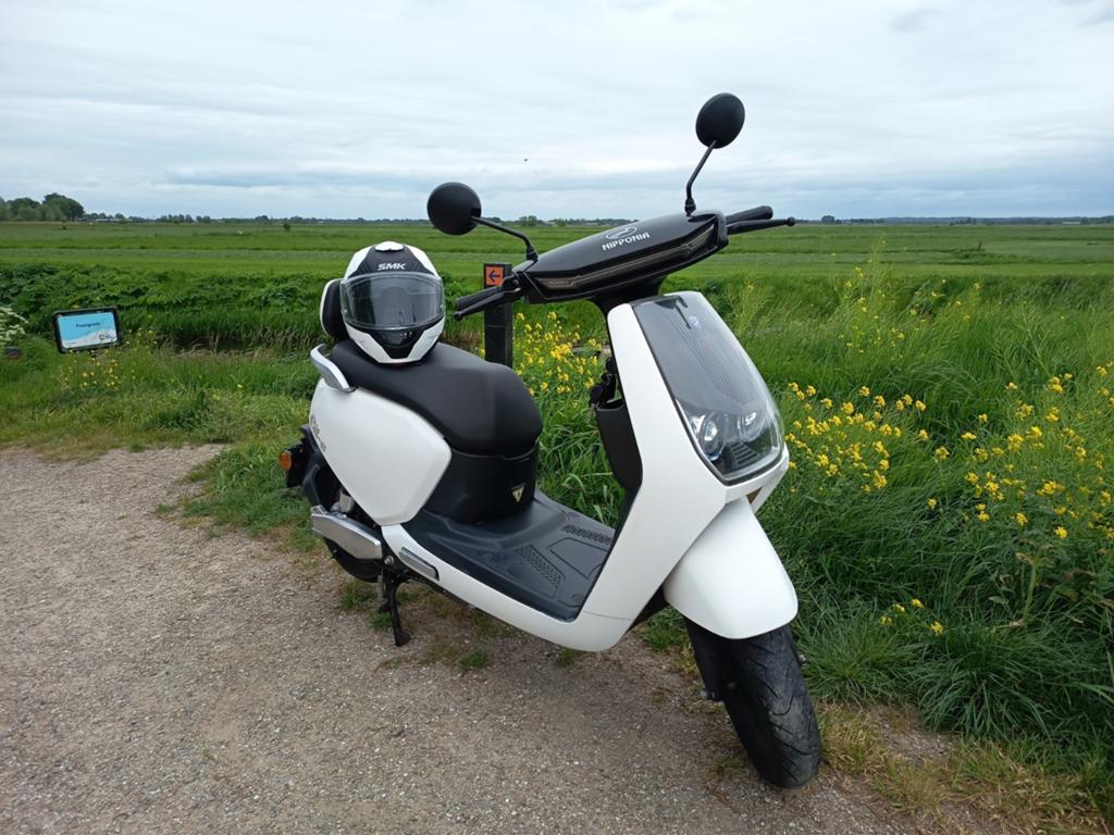 Nipponia cit-e elektrische scooter, Ophalen, Elektrisch