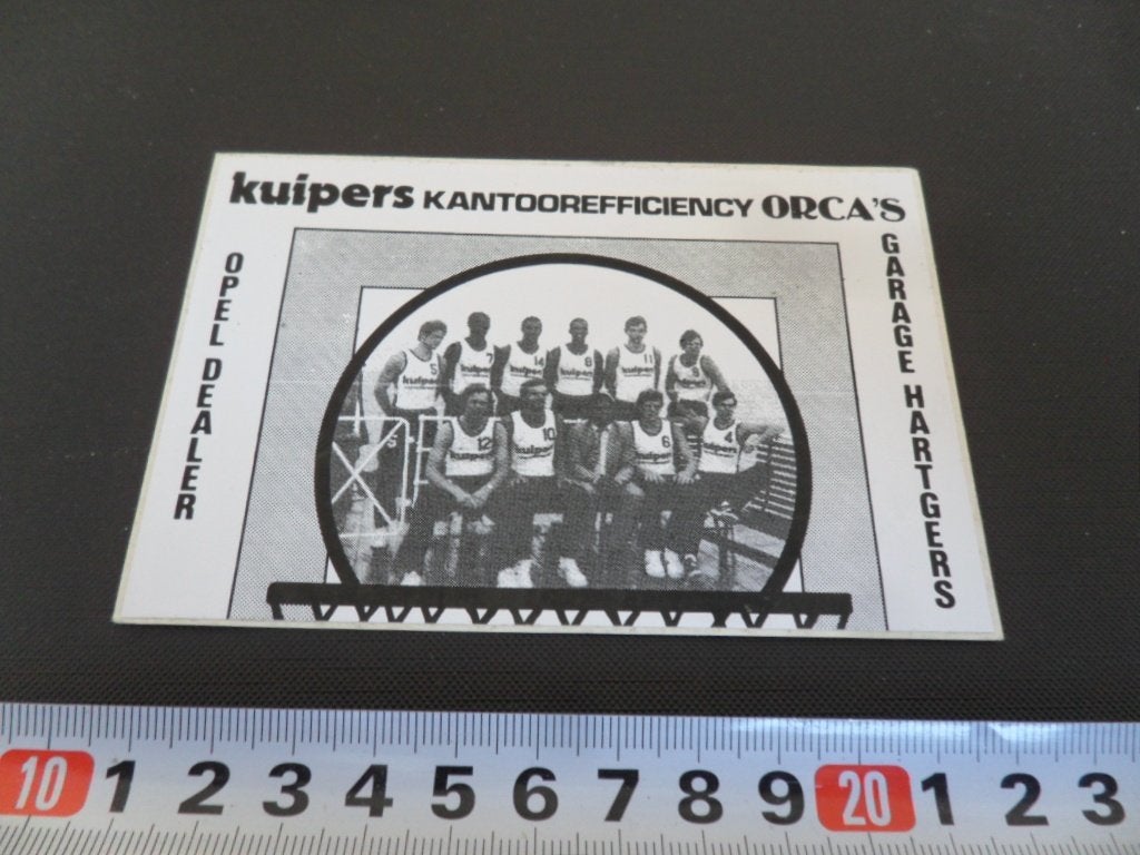 sticker Opel dealer HARTGERS ORCA'S Kuipers kantooreffenci, Ophalen, Zo goed als nieuw