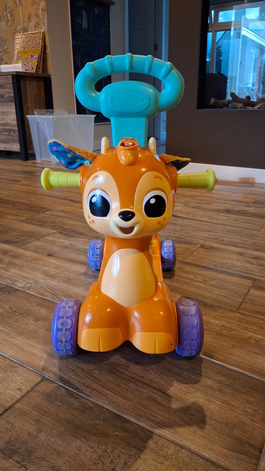 VTech Hoefje Hert 4-in-1 Loopwagen - Zo goed als nieuw, Ophalen