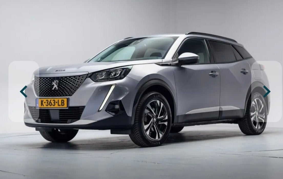 Peugeot 2008 EV 50kWh 136pk 2020 Grijs, Zwart, Origineel Nederlands, Elektrisch, Particulier