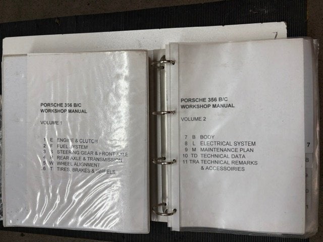 Porsche 356 B/C werkplaats handboek, Ophalen of Verzenden, Gebruikt, Onderhoud en Reparatie