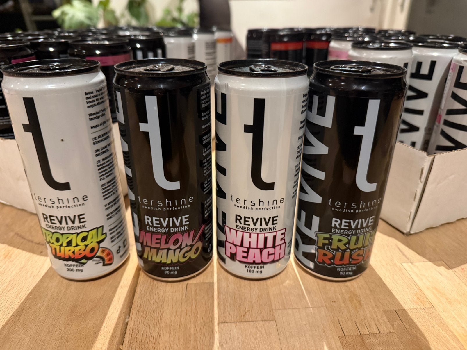 Tershine Revive Energy drink suikervrij Zweeds, Ophalen, Zo goed als nieuw