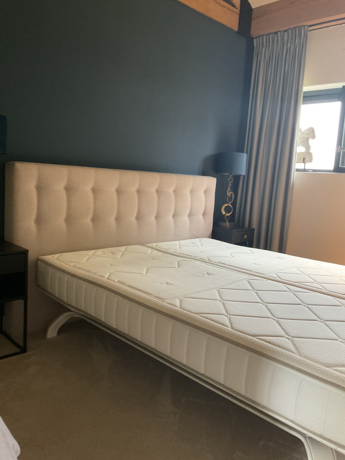 In zeer nette en schone (!) staat, verkerend bed van Auping, Huis en Inrichting, Slaapkamer | Bedden, Ophalen, 210 cm, Tweepersoons