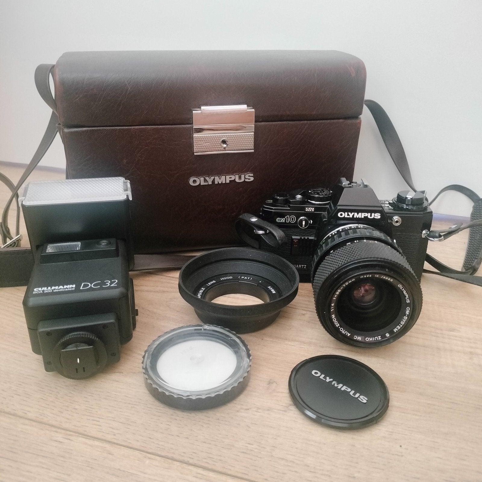 Olympus OM10 Zuiko 35-70mm 1:4 om-system, Ophalen of Verzenden, Gebruikt, Spiegelreflex, Olympus