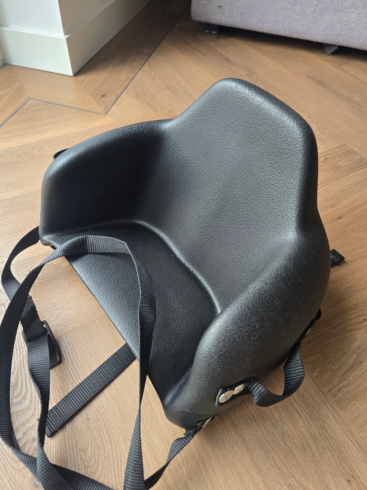 Kinderzitje scooter, zwart., Fietsen en Brommers, Ophalen of Verzenden, Zo goed als nieuw, Overige typen, Stamatakis