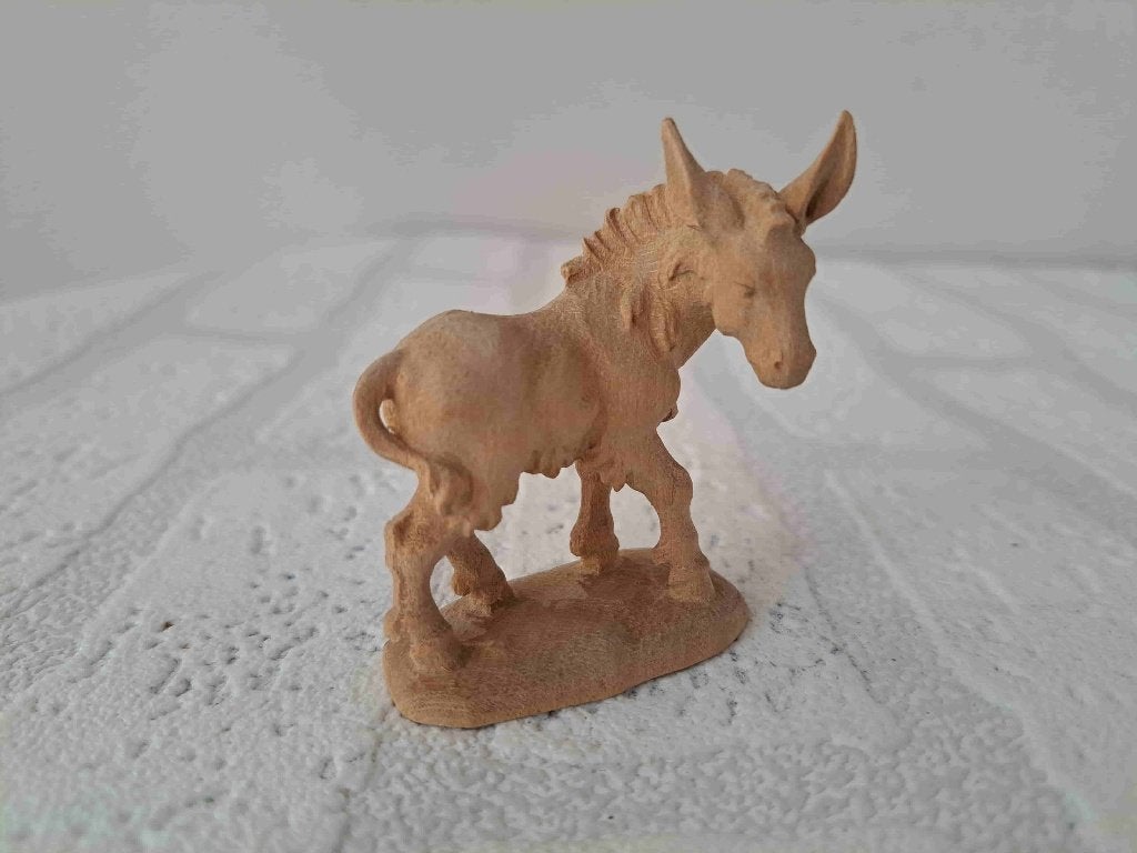 Ezel beeldje, kunststof 5x3.5x6.5cm, Ophalen of Verzenden, Zo goed als nieuw
