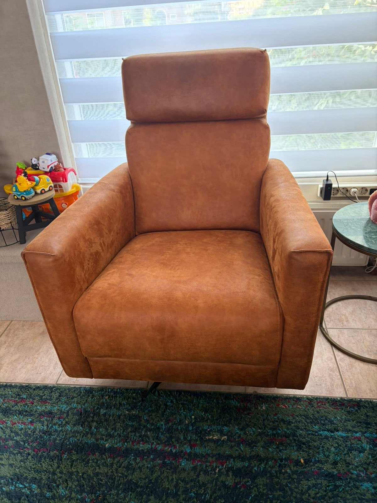 Relex fauteuil, Ophalen, Overige materialen, 75 tot 100 cm, Zo goed als nieuw