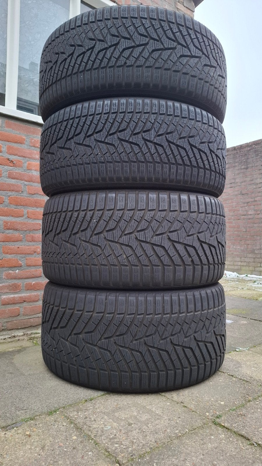 Breedset Yokohama winterbanden 21 inch BMW X5 X7, Ophalen, Gebruikt, Band(en), 21 inch