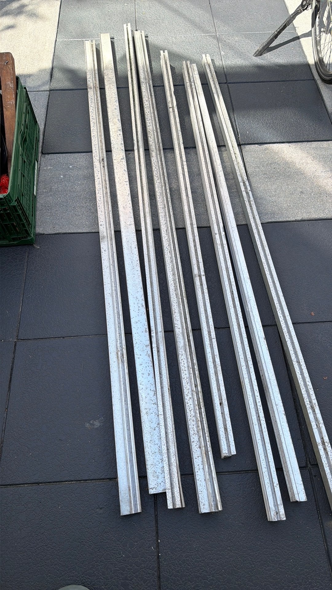 aluminium profielen, Ophalen, Zo goed als nieuw, 250 mm of meer