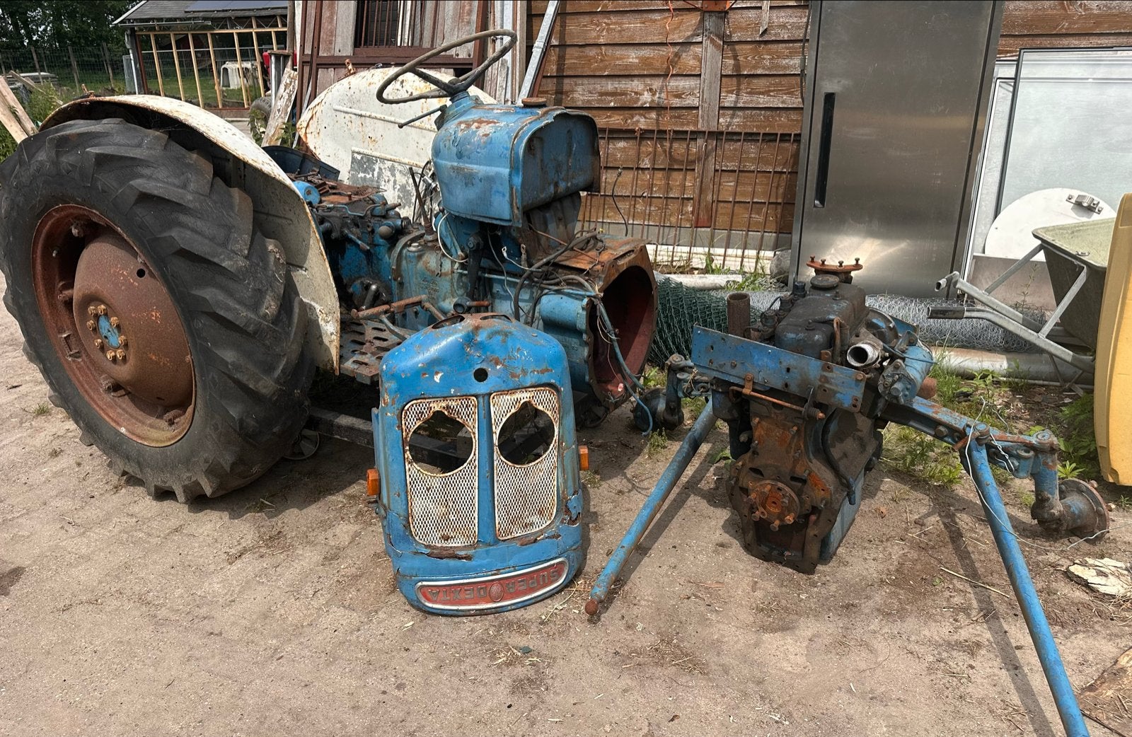 Ford Super Dexta - Tractor onderdelen (95% compleet), Ophalen, Gebruikt