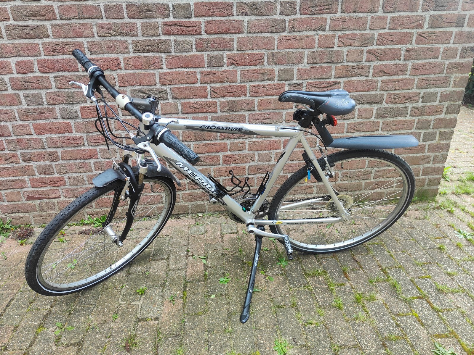 Merida Crossway hybride fiets - Goede staat, Overige merken, 28 inch, Velgrem, Ophalen of Verzenden