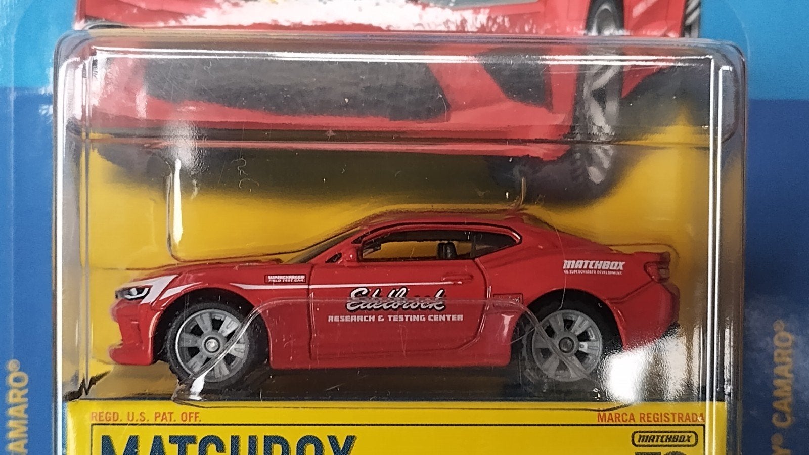 Chevrolet Camaro Edelbrock 1:64 Matchbox Pol, Auto, Verzenden, Nieuw, M