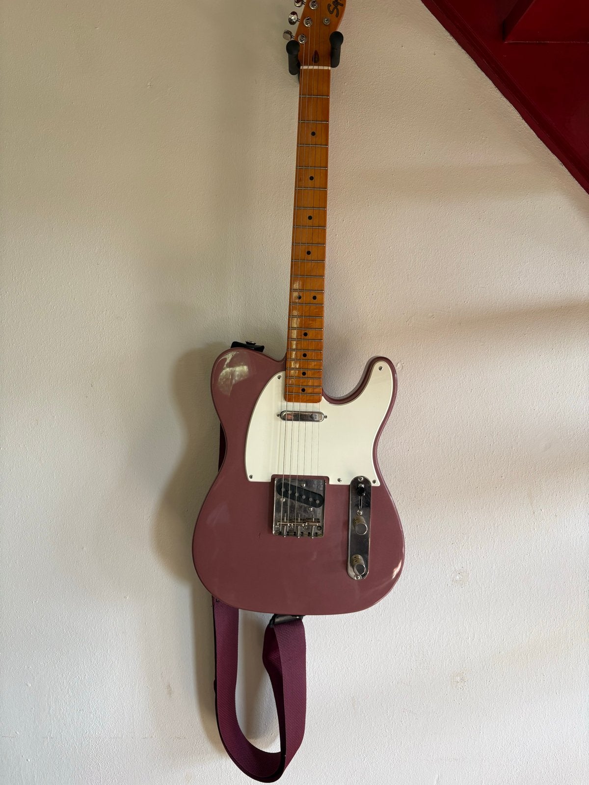 Squier elektrische gitaar met Boss Katana versterker