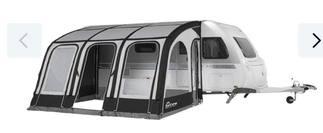 Dorema Magnum Airforce 390 opblaasbare voortent, Ophalen, Zo goed als nieuw, Dorema