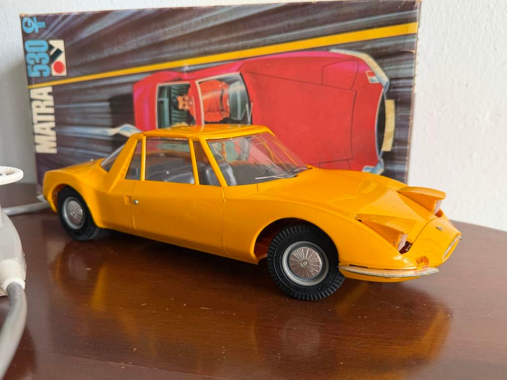 Vintage Jouets Mont-Blanc Matra 530 GT RC auto (1969), Ophalen of Verzenden, Gebruikt, Auto's
