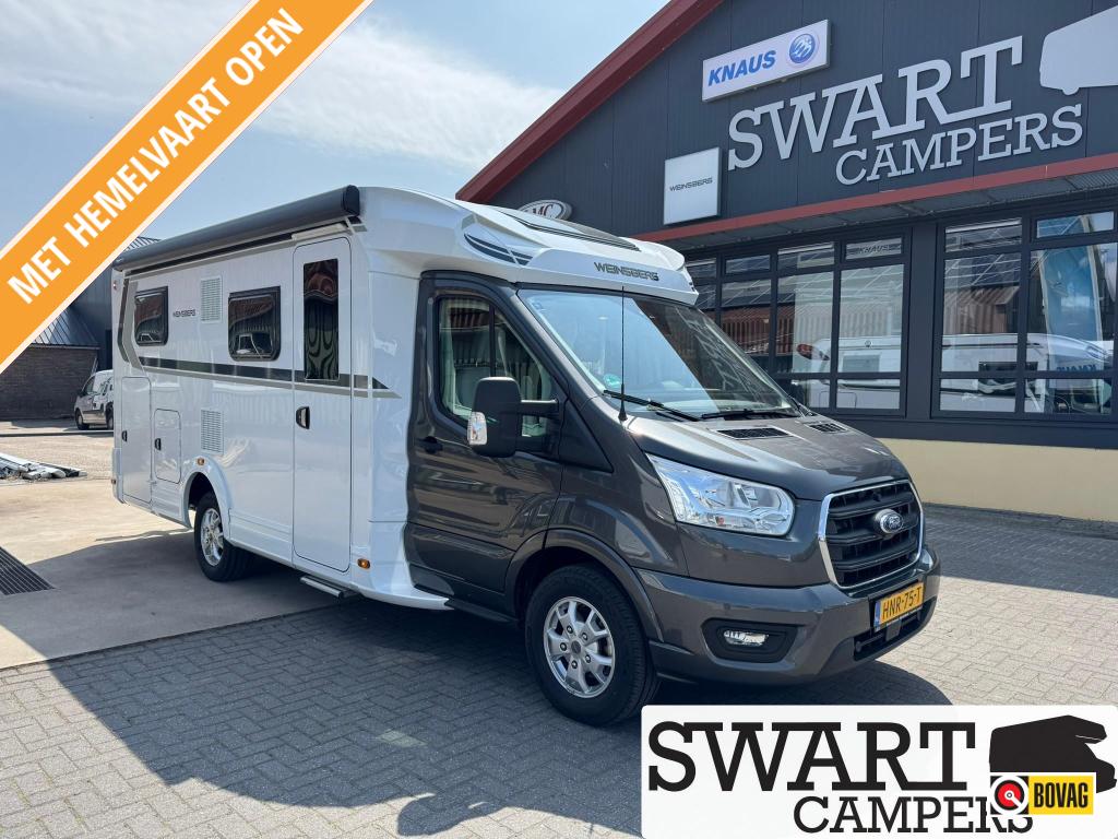Weinsberg CaraLoft Ford 650 MEG, 155 pk automaat lengte bed, Caravans en Kamperen, Automaat, Ringverwarming, Ford, Tot en met 2