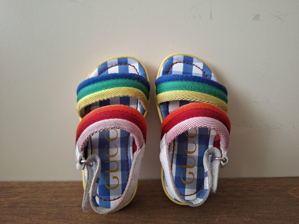 Sandalen regenboog maat 22, 13 cm lengte, Ophalen of Verzenden, Meisje, Overige typen