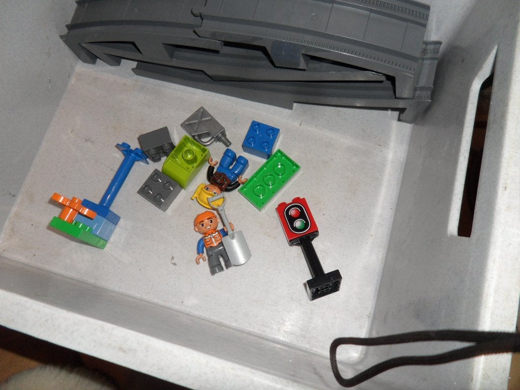 Duplo trein, Kinderen en Baby's, Gebruikt, Ophalen of Verzenden, Compleet, Duplo