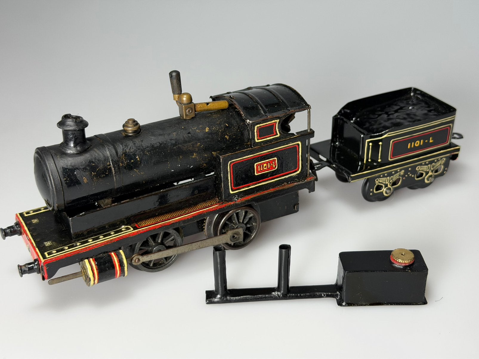 Carette zeldzame Kraftlok spoor 0 stoommachine, Ophalen of Verzenden