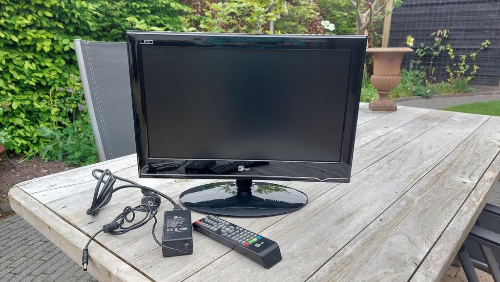 TV met adapter, Ophalen of Verzenden, 50 Hz, Overige merken