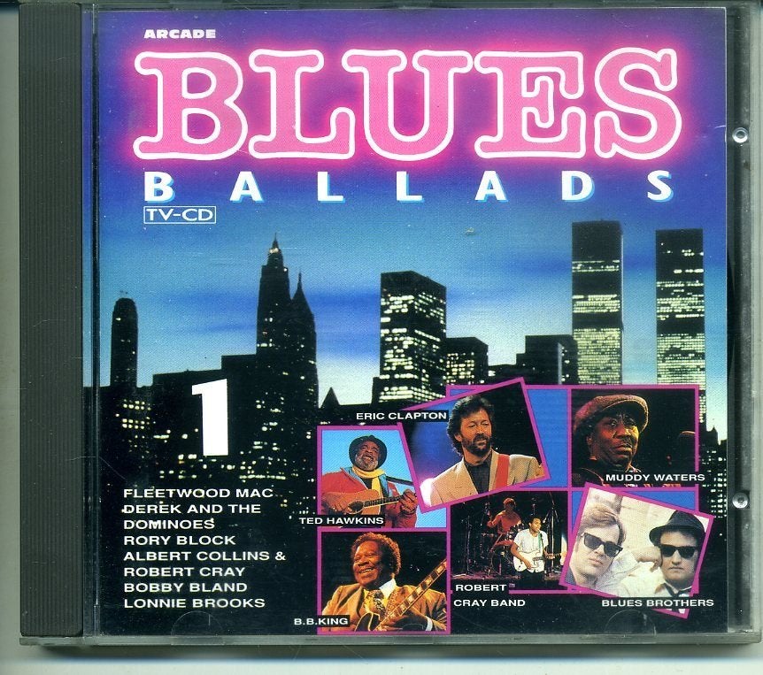 Blues Ballads Volume 1 15 nrs CD 1989 ZGAN, Ophalen of Verzenden, Zo goed als nieuw, Verzamelalbum, Jazz en Blues