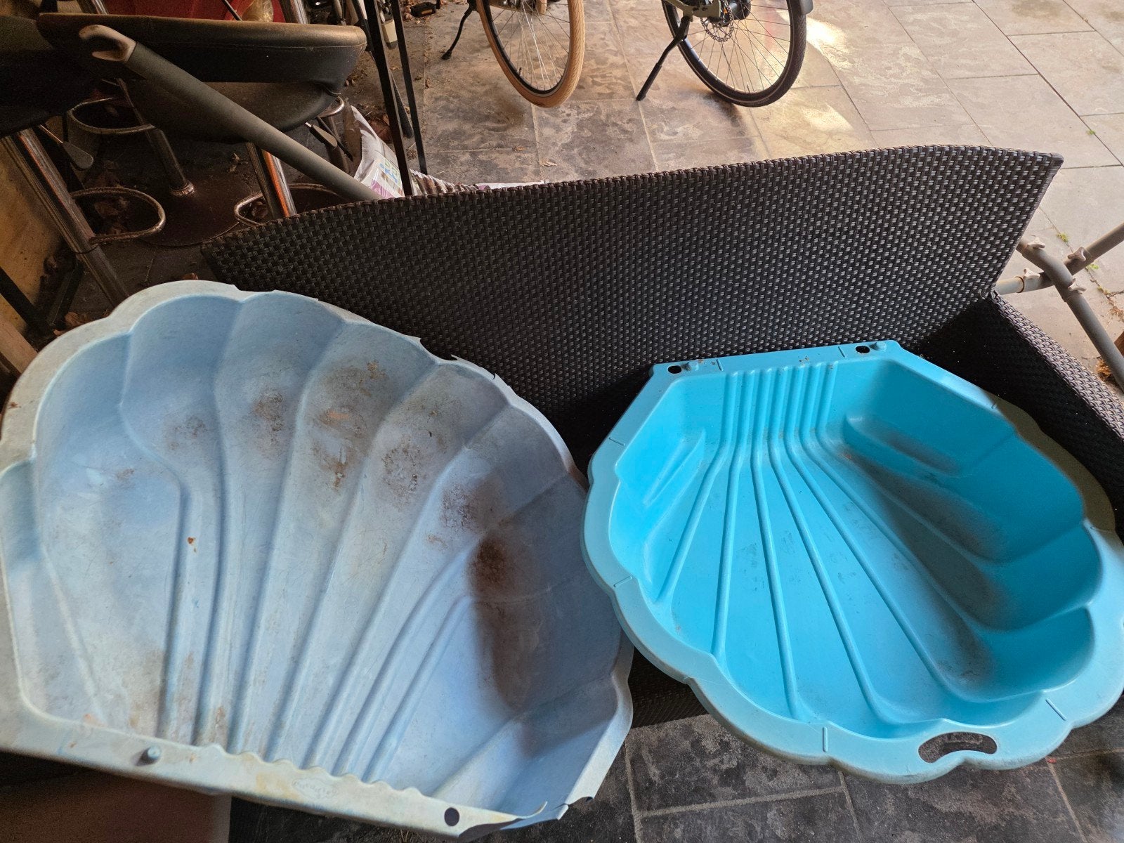 Zandbakschelp, Ophalen, Gebruikt